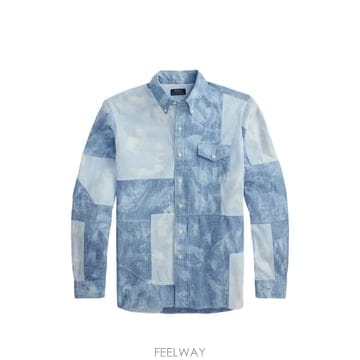 Ralph Lauren 26SS ���� ���� �η� PATCHWORK SPORT ���� 710B14260001PIECED TP57554726SS ���� ���� �η� PATCHWORK SPORT ���� 710B14260001P