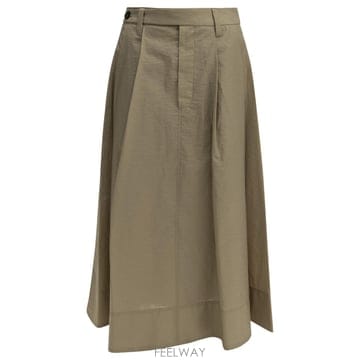 [V90]브루넬로 쿠치넬리 M0F79G3951C9195 X 여성 스커트 치마 Sartorial Midi Sk