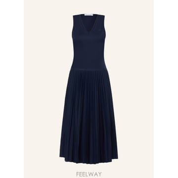 LACOSTE 저지 드레스 with pleats 100297722517000 TP576962610