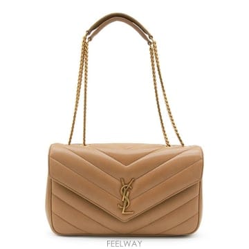 [B47]생로랑 801439AAEAX2357 여성 숄더백 버킷백 호보백 가방 BROWN LEATHER LOU