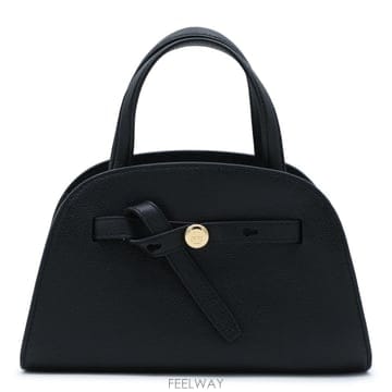 [B47]토리버치 179989001 여성 토트백 탑핸들백 가방 BLACK LEATHER TOP HANDLE 