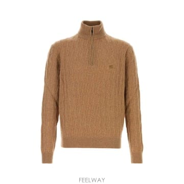 [X45]에트로 MRKF0115AU12P M0006 남성 스웨터 니트 가디건 Camel cashmere sw