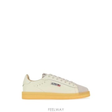 AUTRY [X45]��Ʈ�� ADLM FD01 ���� ����Ŀ�� ��ȭ ���ڽ���Ŀ�� Ivory leather Dallas sn[X45]��Ʈ�� ADLM FD01 ���� ����Ŀ�� ��ȭ ���ڽ���Ŀ�� 