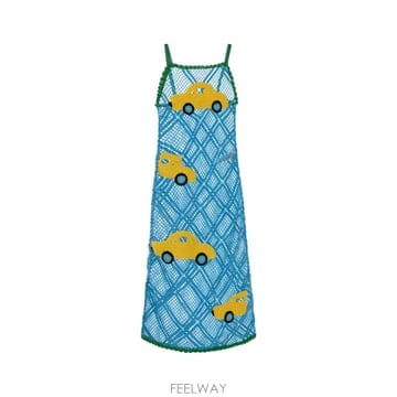 J.W.Anderson [X45]JW�ش��� KW1581YN0537 830 ���� ���ǽ� �� �̵� �̴� �巹�� Light blue cr[X45]JW�ش��� KW1581YN0537 830 ���� ���ǽ� �� �̵� ��