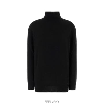 [X45]더로우 R001279Y973 BLK 여성 티셔츠 민소매 탑 나시 Black cashmere Prii
