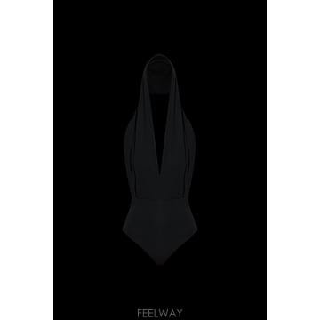 26SS Balmain Backless 바디 수트 FF0BA270JE500PA TP573167380