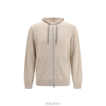 [K68]브루넬로 쿠치넬리 M2223246G CS396 남성 맨투맨 스웨트셔츠 후드 Cashmere zip 