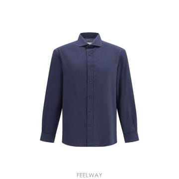 Brunello Cucinelli [K68]���ڷ� ��ġ�ڸ� MY6370627 C019 ���� ���� ���� ���� ���� Cotton Shirt[K68]���ڷ� ��ġ�ڸ� MY6370627 C019 ���� ���� ���� 