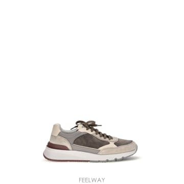 Brunello Cucinelli [K68]���ڷ� ��ġ�ڸ� MZUSNEO355 CYR60 ���� ����Ŀ�� ��ȭ �ο�ž ����ž Leather S[K68]���ڷ� ��ġ�ڸ� MZUSNEO355 CYR60 ���� ����Ŀ�� 