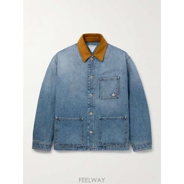 26 F/W 보테가 베네타 LOGOAPPLIQUED 스웨이드 데님 자 B0081460435