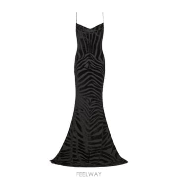 25FW Balmain 여성 드레스 FF0RN300JL110PA TP574328323
