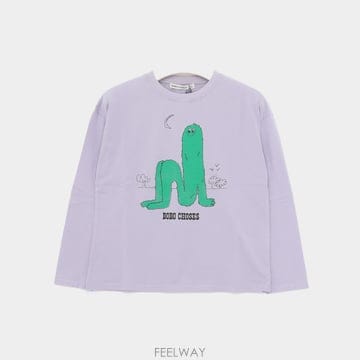 BOBO CHOSES �������� 26FW �� ���� �ս����� ���� ���� Ƽ���� B226AC006 551�������� 26FW �� ���� �ս����� ���� ���� Ƽ���� B226AC