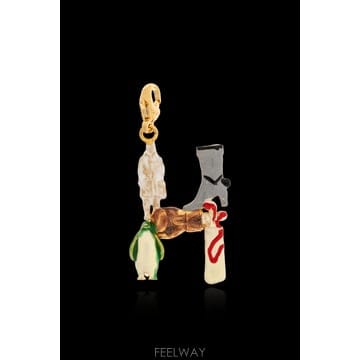 Marni 25FW Marni Pendant with a letter PNMV0100PHP652800X99 TP577525FW Marni Pendant with a letter PNMV0100PHP652800X99 