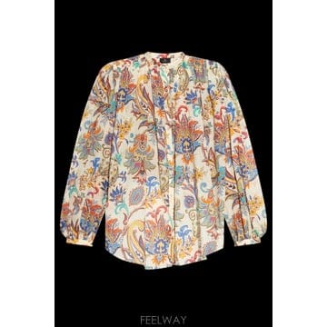 25FW Etro Patterned loose 핏 셔츠 WRIA004899SA5M7X0800 TP577293