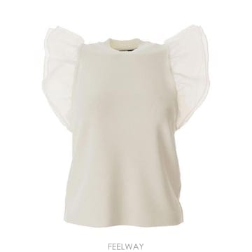 23FW 칼 라거펠트 Puff Sleeve 탑 235W2003100 TP580346888