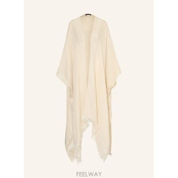 파비아나 필리피 Linen caftan with glitter thread 100309255011000 TP