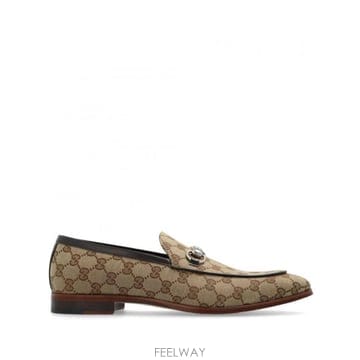 GUCCI 25FW ���� Mocassino ���� in tessuto GG Supreme 795117FADMU9750 T25FW ���� Mocassino ���� in tessuto GG Supreme 795117F