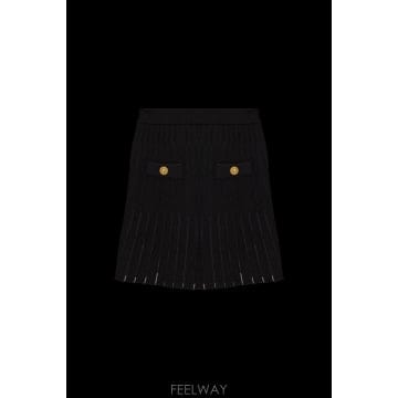Balmain 26FW Balmain Pleated ��ĿƮ HF1LBB53KK100PA TP57956734626FW Balmain Pleated ��ĿƮ HF1LBB53KK100PA TP57956734
