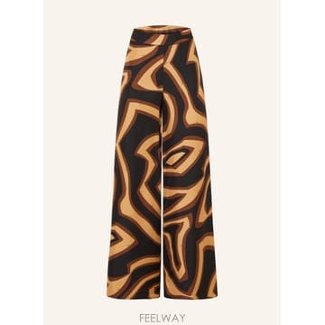 PUCCI 실크 flared 팬츠 100296239613000 TP575651402