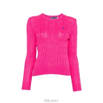 폴로 랄프 로렌 코튼 스웨터 with embroidered front 로고 211971869508 TP571