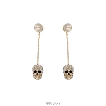 Alexander Mcqueen 26SS �˷���� ���� Pave ���� Earrings 855412J160K2080 TP57144064426SS �˷���� ���� Pave ���� Earrings 855412J160K2080 