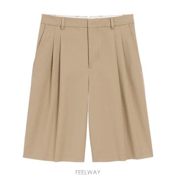 26SS 아미 Bermuda 숏츠 in virgin 울 HSO827CO0214A036 TP572653846