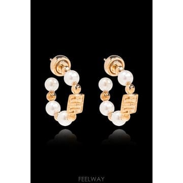 Givenchy 25SS Givenchy Brass �ΰ� earrings BF111PF03U645 TP57386528725SS Givenchy Brass �ΰ� earrings BF111PF03U645 TP5738