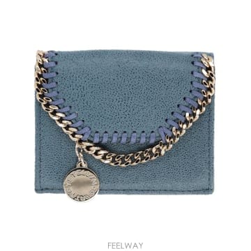 Stella McCartney 26SS ���ڶ� ��īƮ�� Light ���� Falabella Trifold �з� With Chain 7P00826SS ���ڶ� ��īƮ�� Light ���� Falabella Trifold �з�