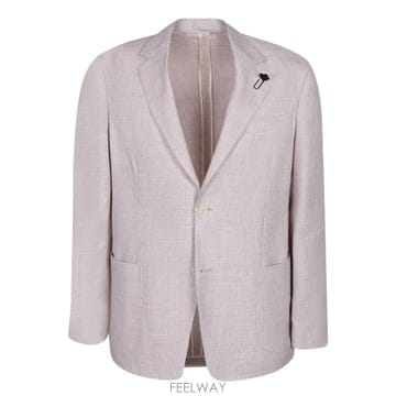 Lardini 26SS Lardini �̱� breasted ����  �� �� linen fabric  Ŭ���� lapel  CN26SS Lardini �̱� breasted ����  �� �� linen fabric  