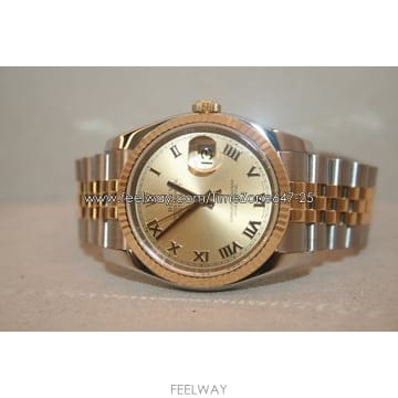 [타임존]ROLEX DATEJUST롤렉스 데이져스트콤비 로만 116233[서울당일배송]