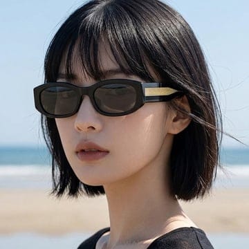 구찌 선글라스 GG2068SA 001 명품 긱시크 아시안핏 뿔테 여자 남자 패션