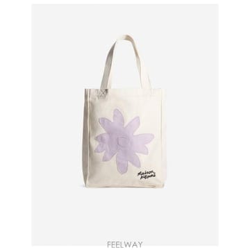 인더샵 Maison Kitsune 메종키츠네 아이보리 토트백