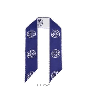 인더샵 Tory Burch 토리버치 블루 스카프