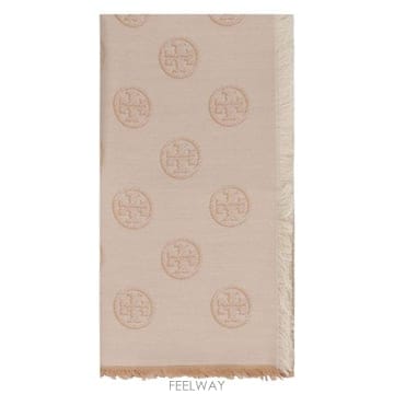 인더샵 Tory Burch 토리버치 베이지 스카프