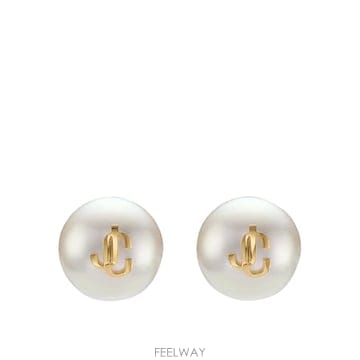 인더샵 JIMMY CHOO 지미추 화이트 귀걸이
