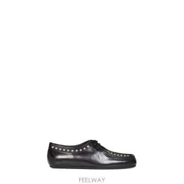 인더샵 JIL SANDER 질샌더 블랙 레이스업 슈즈