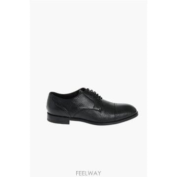 인더샵 Ermenegildo Zegna 블랙 레이스업 슈즈