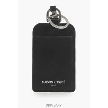 인더샵 Maison Kitsune 메종키츠네 블랙 카드 지갑