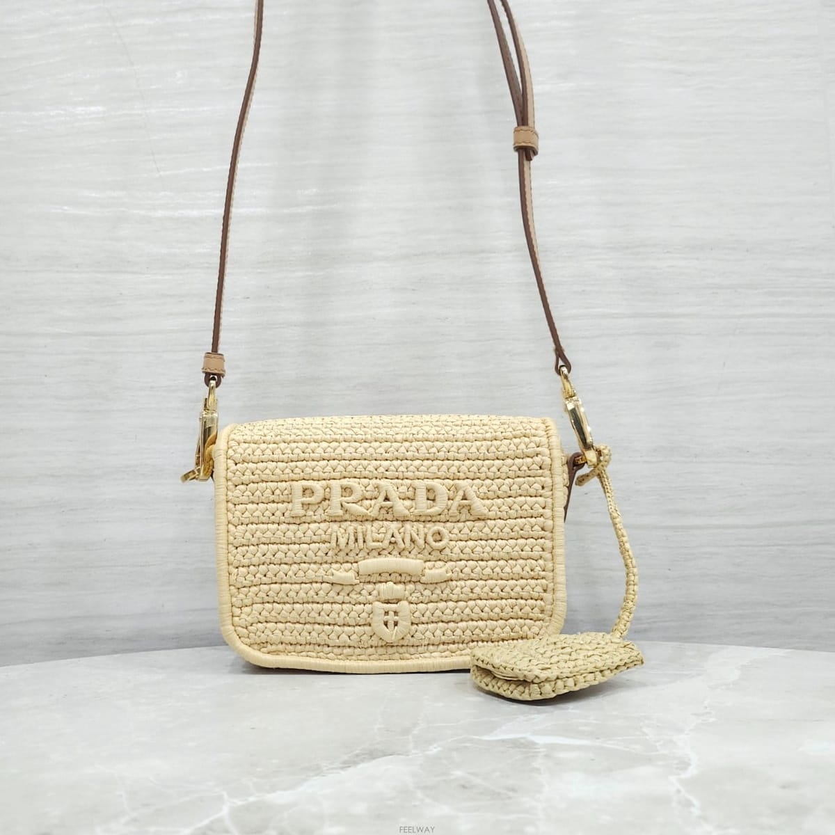 PRADA [������] (����ǰ) ����� �ΰ� ũ�μ� �÷� ����� 1BD335[������] (����ǰ) ����� �ΰ� ũ�μ� �÷� ����� 1BD33
