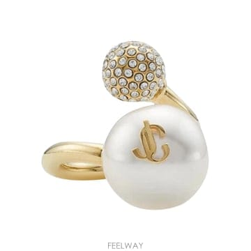 인더샵 JIMMY CHOO 지미추 골드 반지