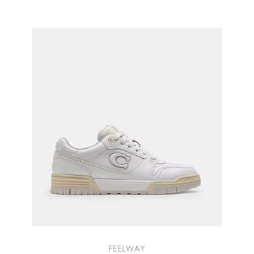 인더샵 COACH 코치 화이트 스니커즈