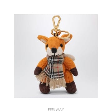 인더샵 BURBERRY 버버리 오렌지 키링