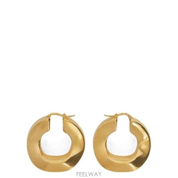 인더샵 JIL SANDER 질샌더 골드 귀걸이