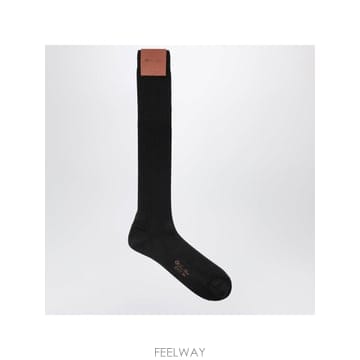 인더샵 Loro Piana 로로피아나 블랙 양말