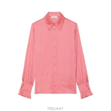 당일배송 쟈딕앤볼테르 델리 새틴 피니시 블라우스