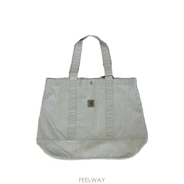 당일배송 칼하트 머서 스트라이프 코튼 토트 백