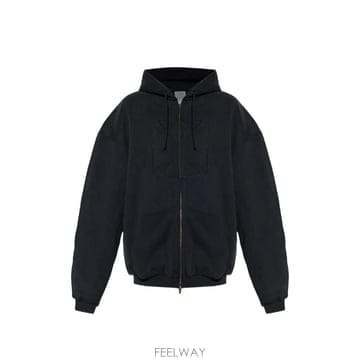 당일배송 베트멍 자수 크로스 후디