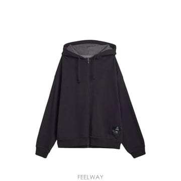 요지 야마모토 요지야마모토 메르세데스 집업 후드티