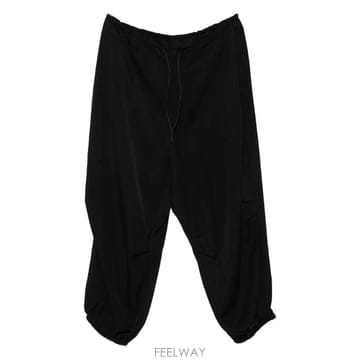 당일배송 요지야마모토 드로스트링 밴딩 트랙팬츠