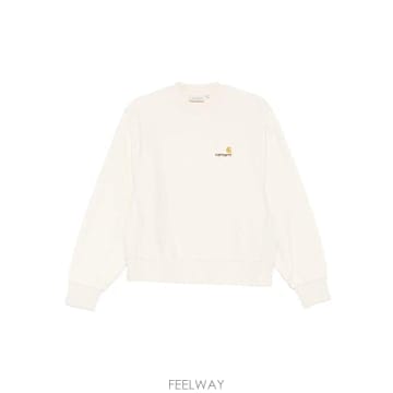 당일배송 칼하트 로고 자수 스웨트셔츠